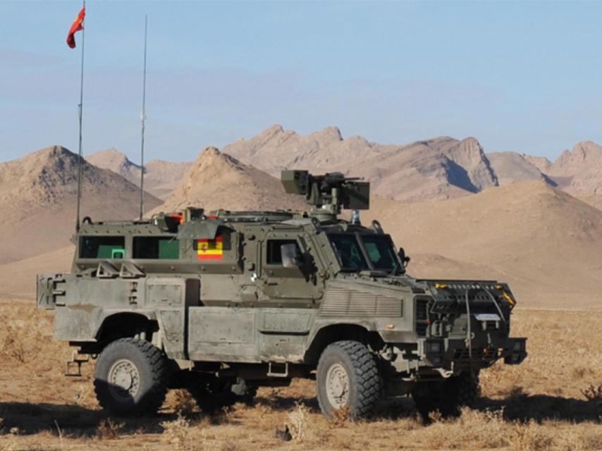 El RG-31, blindado del Ejército de Tierra.