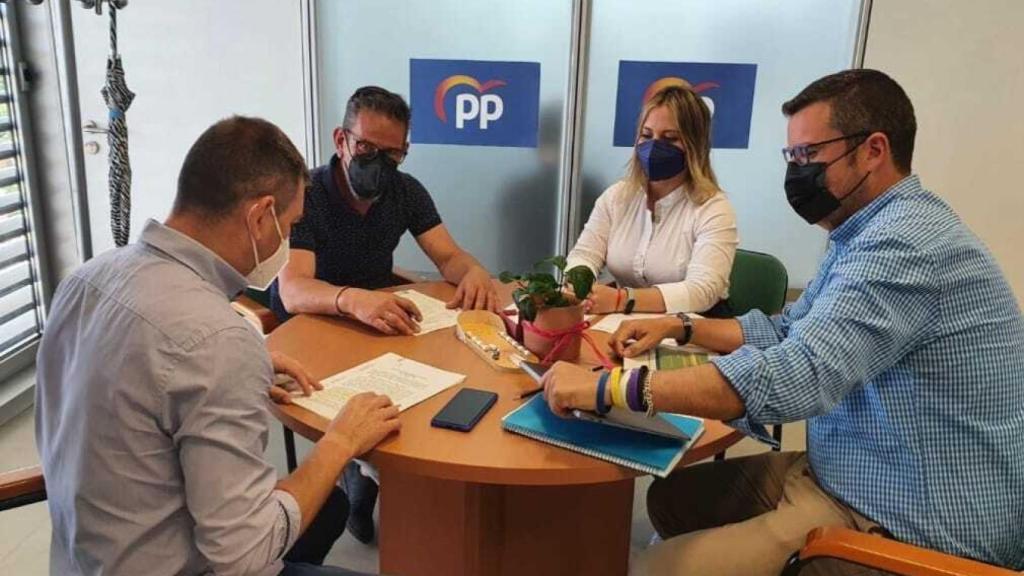 Miembros del PP de San Vicente de Raspeig.