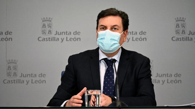 El portavoz en funciones de la Junta, Fernández Carriedo