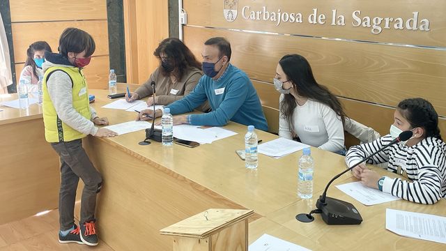 Celebración del Consejo de Niños de Carbajosa