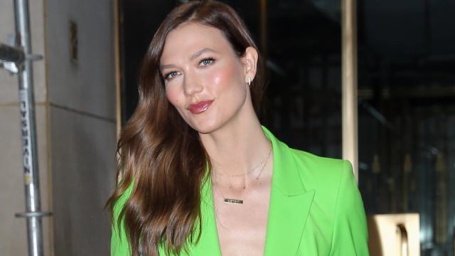 La modelo Karlie Kloss en Nueva York.