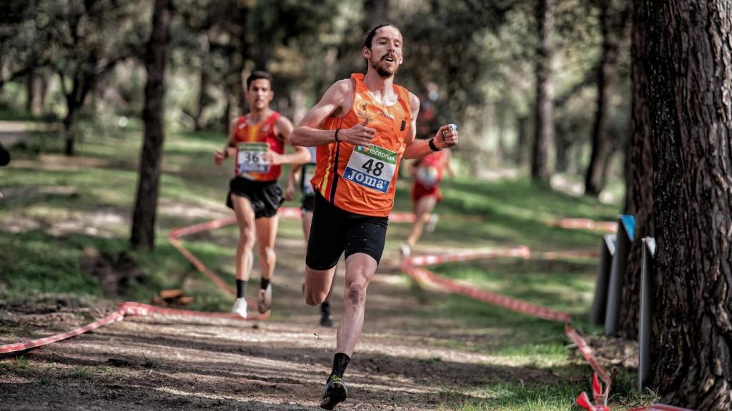 Andreu Blanes Reig compitiendo durante una prueba