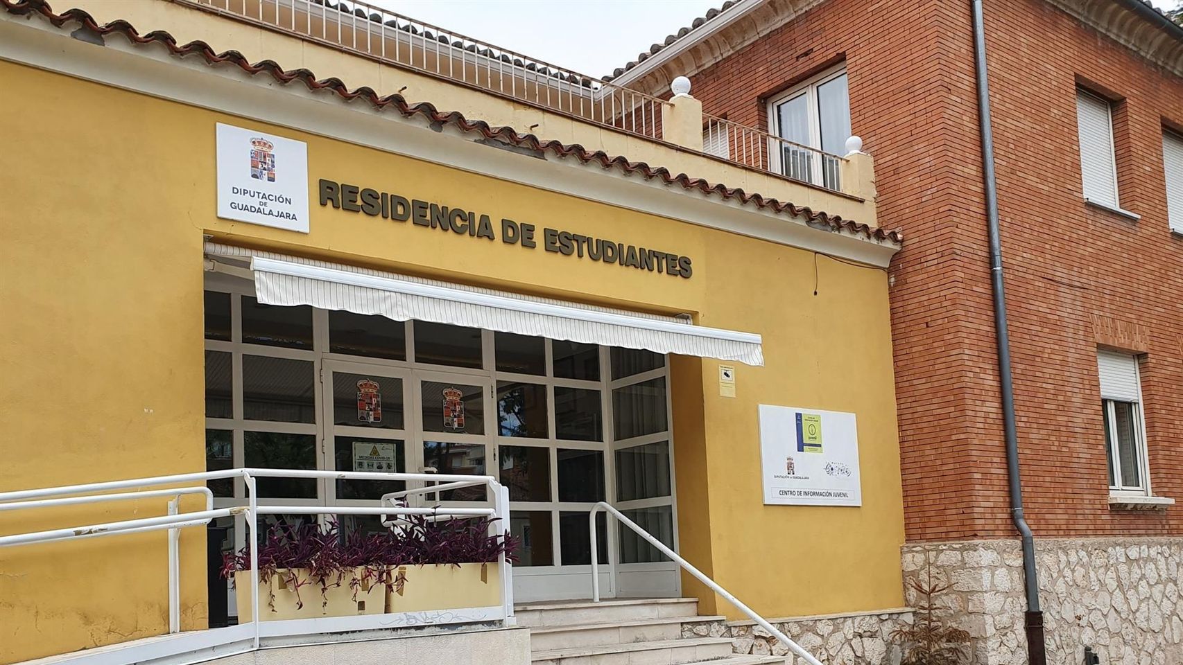 Residencia de Estudiantes de la Diputación de Guadalajara. Foto: Diputación de Guadalajara.