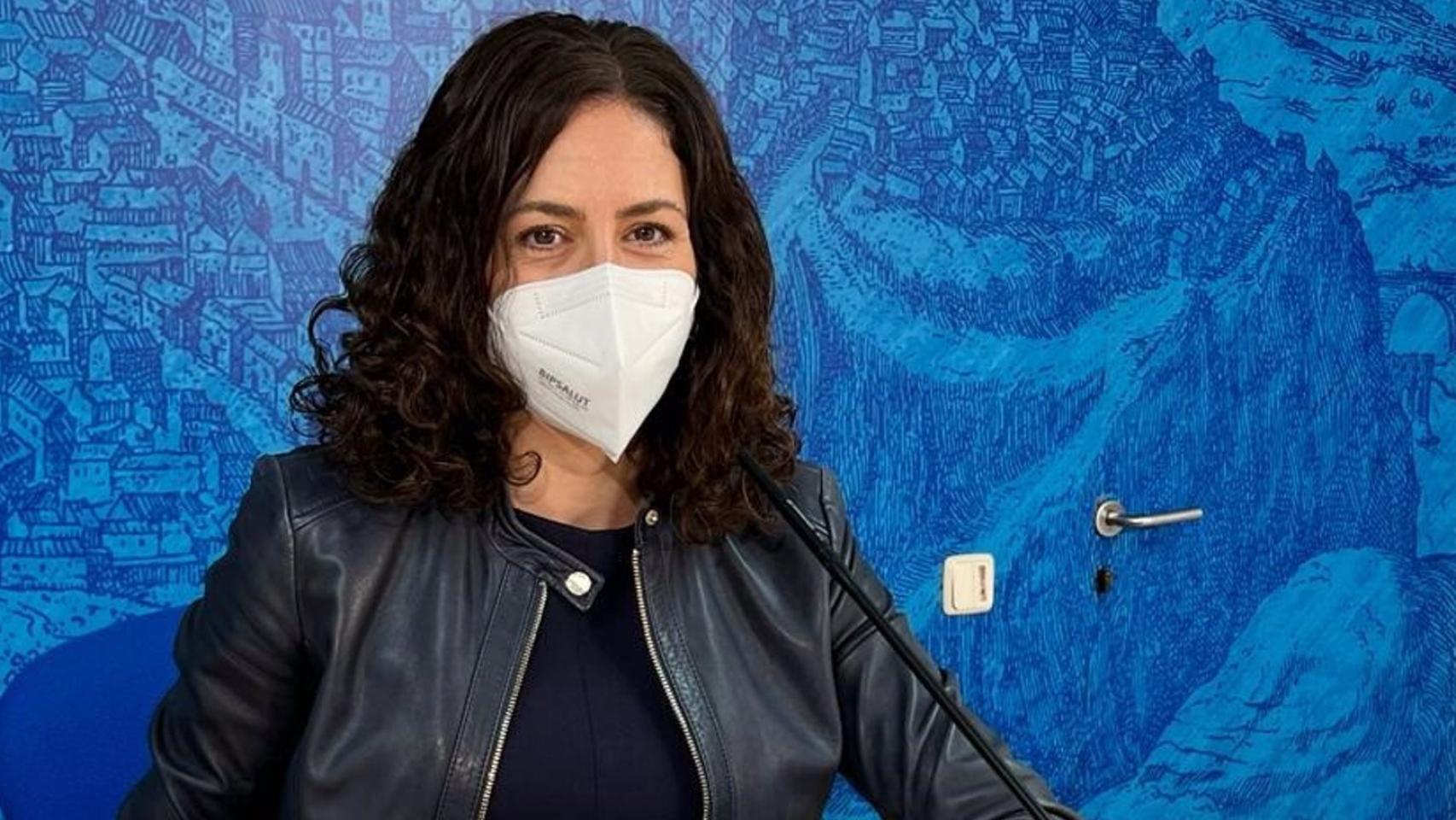 Noelia de la Cruz, portavoz del Ayuntamiento de Toledo.