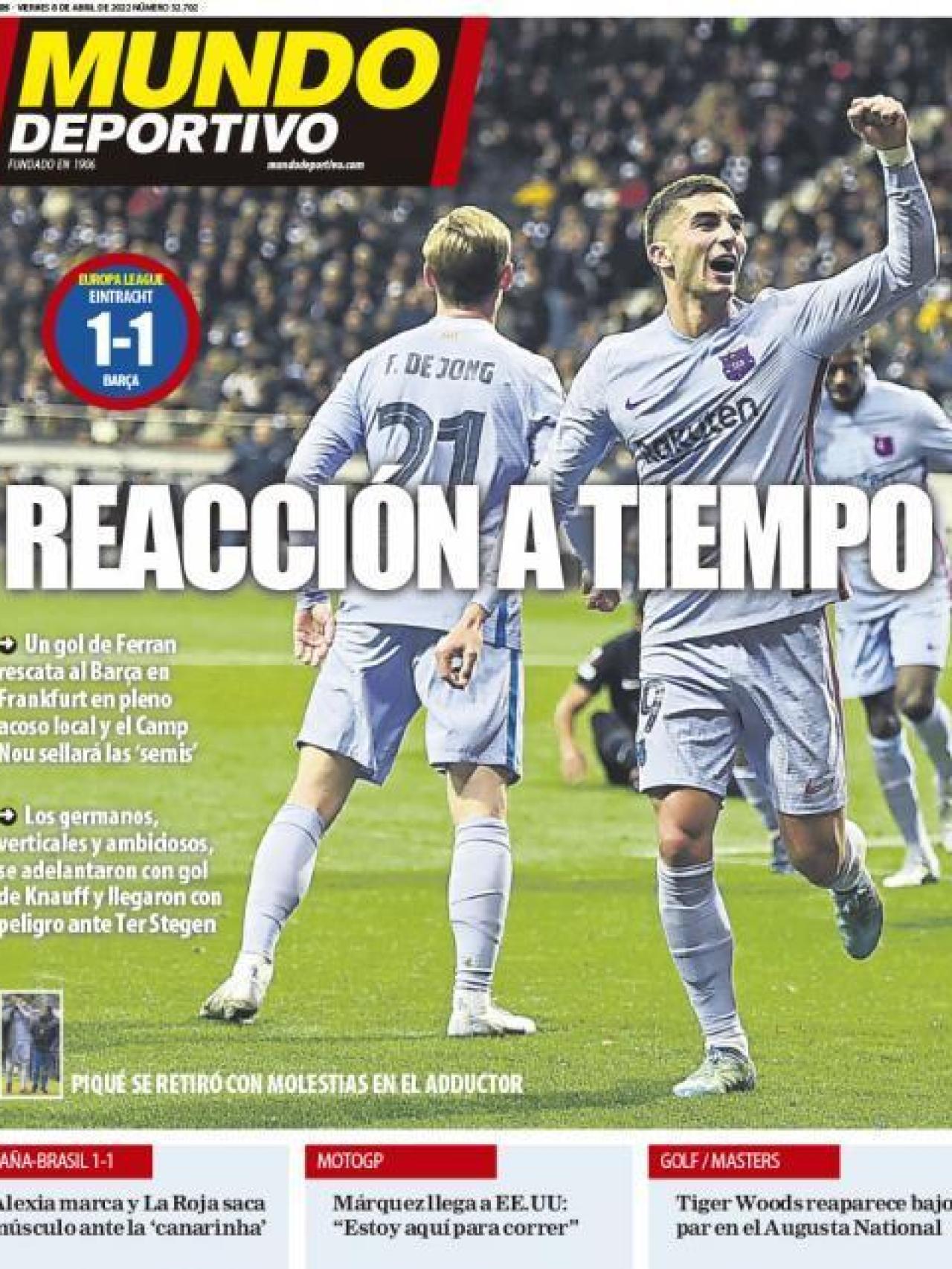 Portada Mundo Deportivo