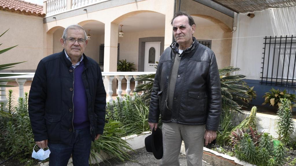 Martín JIménez y Pascual Soler,  los dos sin miedo del pueblo.