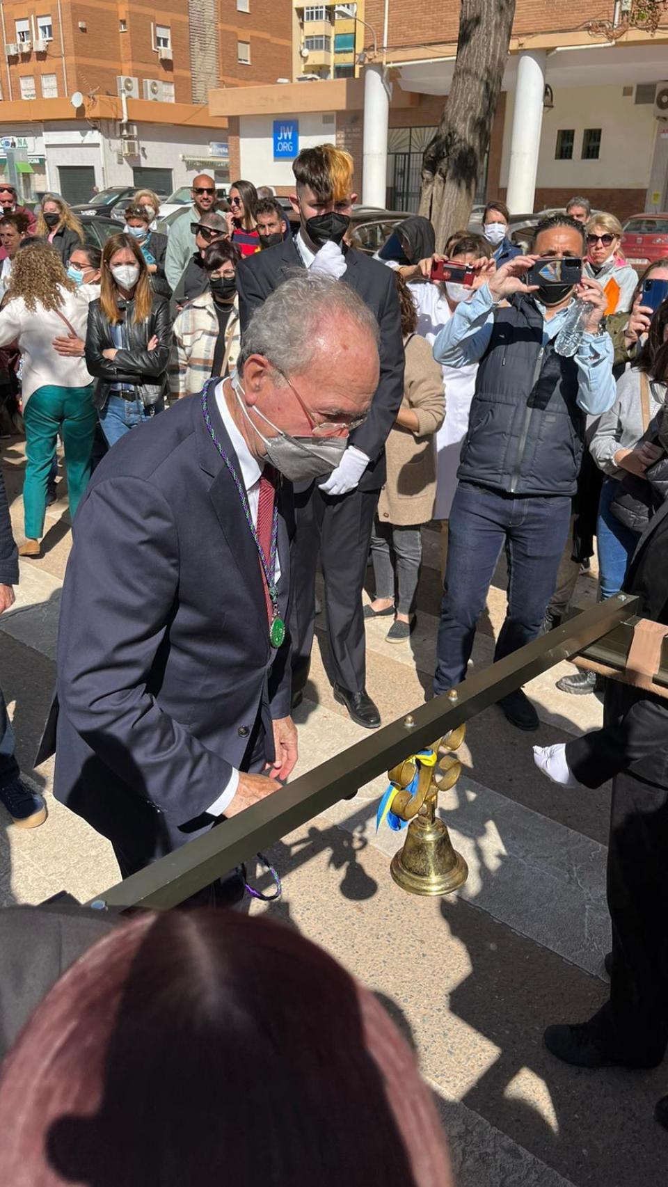 Paco de la Torre, en la procesión.