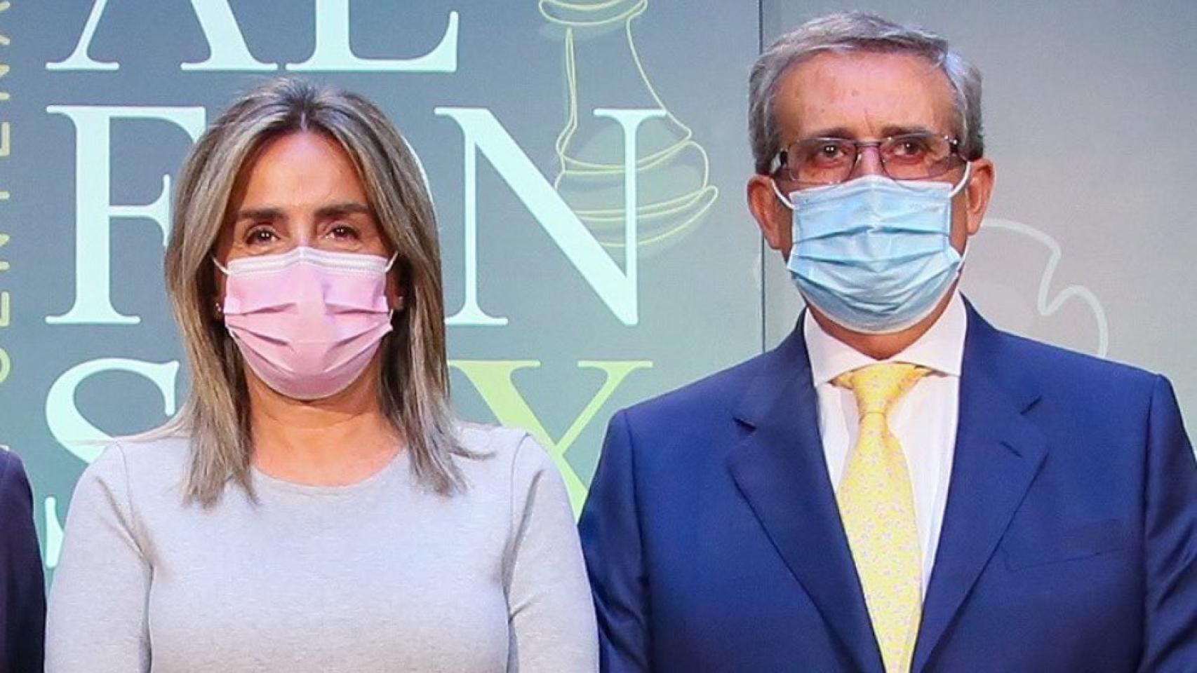 Milagros Tolón y Martín Molina.
