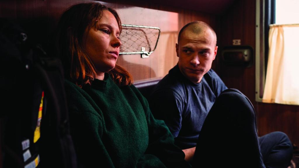 Seidi Haarla y Yuriy Borisov en un momento del filme