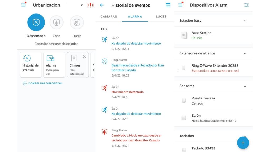 Aplicación Ring
