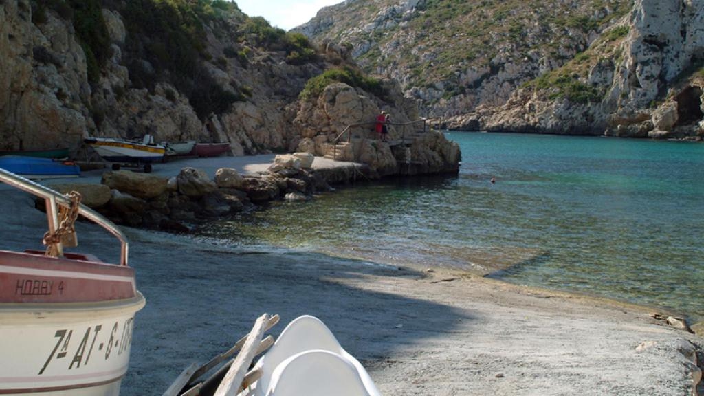 Cala de la Granadella en Jávea.