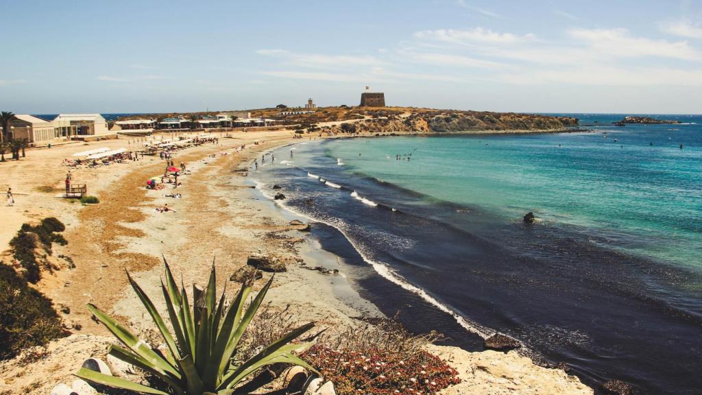 Playa de Tabarca, Alicante.