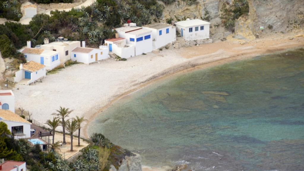 Cala Barraca o del Portitxol, Jávea.