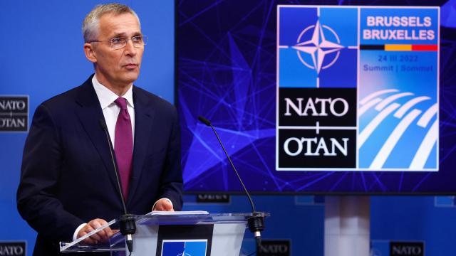 El secretario general de la OTAN, Jens Stoltenberg.