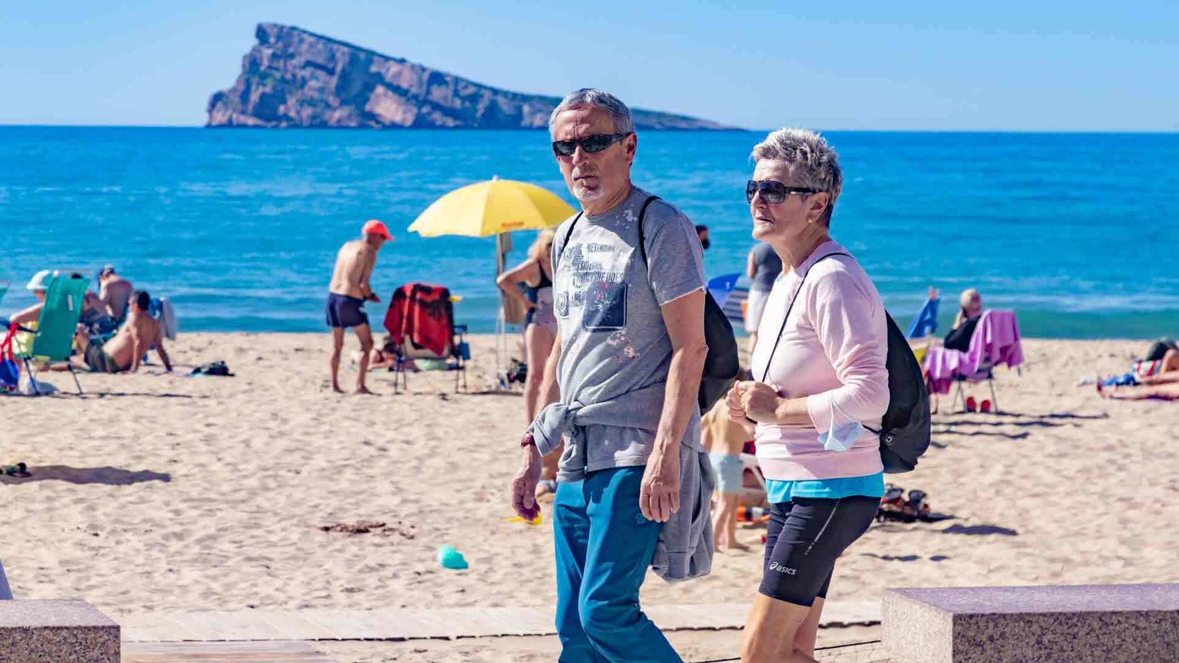 Primera línea de playa de Benidorm