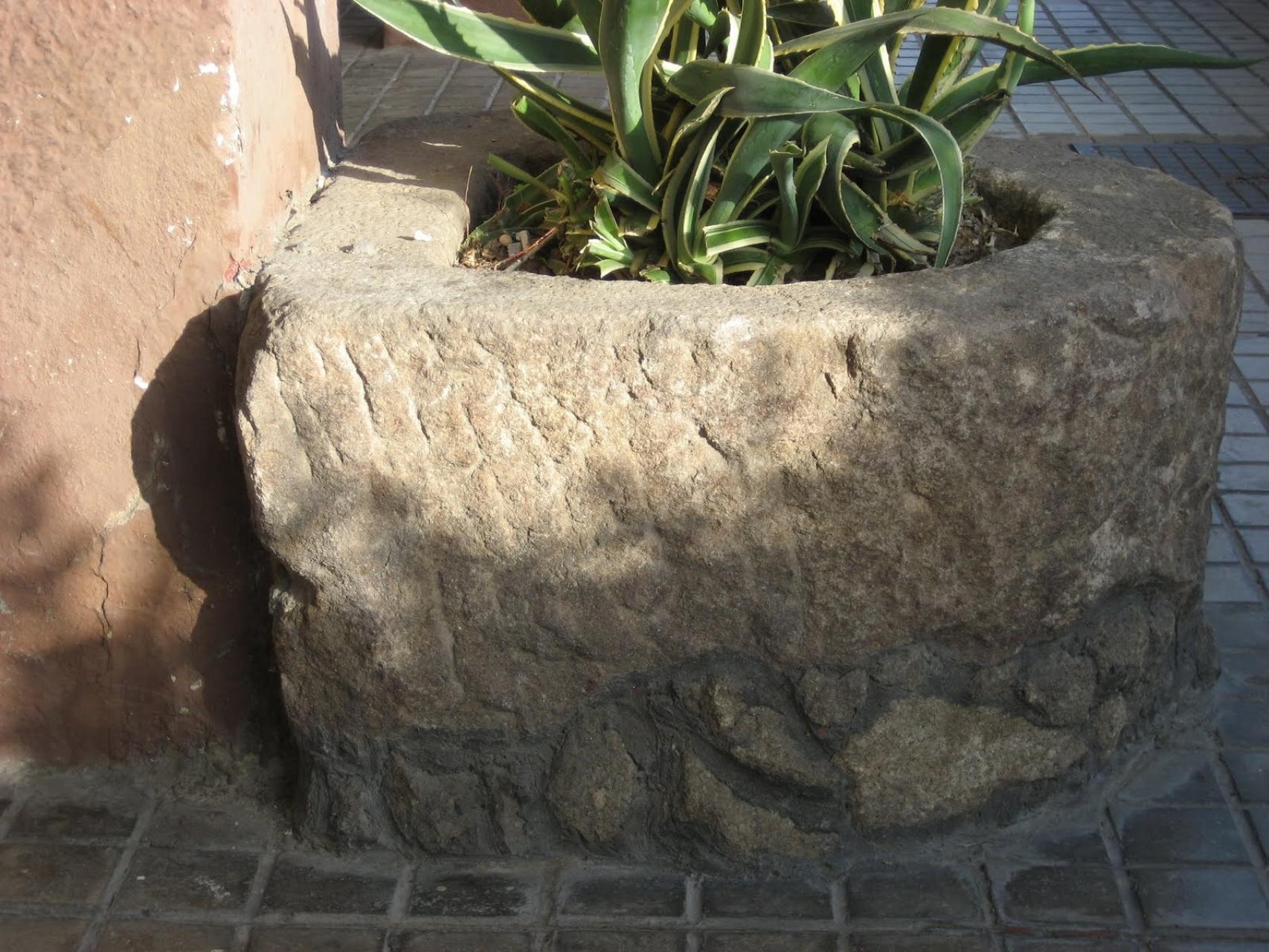 La pila bautismal del siglo XVI recuperada en Ponferrada