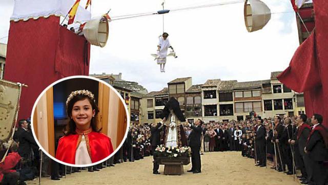 Lucía, protagonista de La Bajada del Ángel de Peñafiel