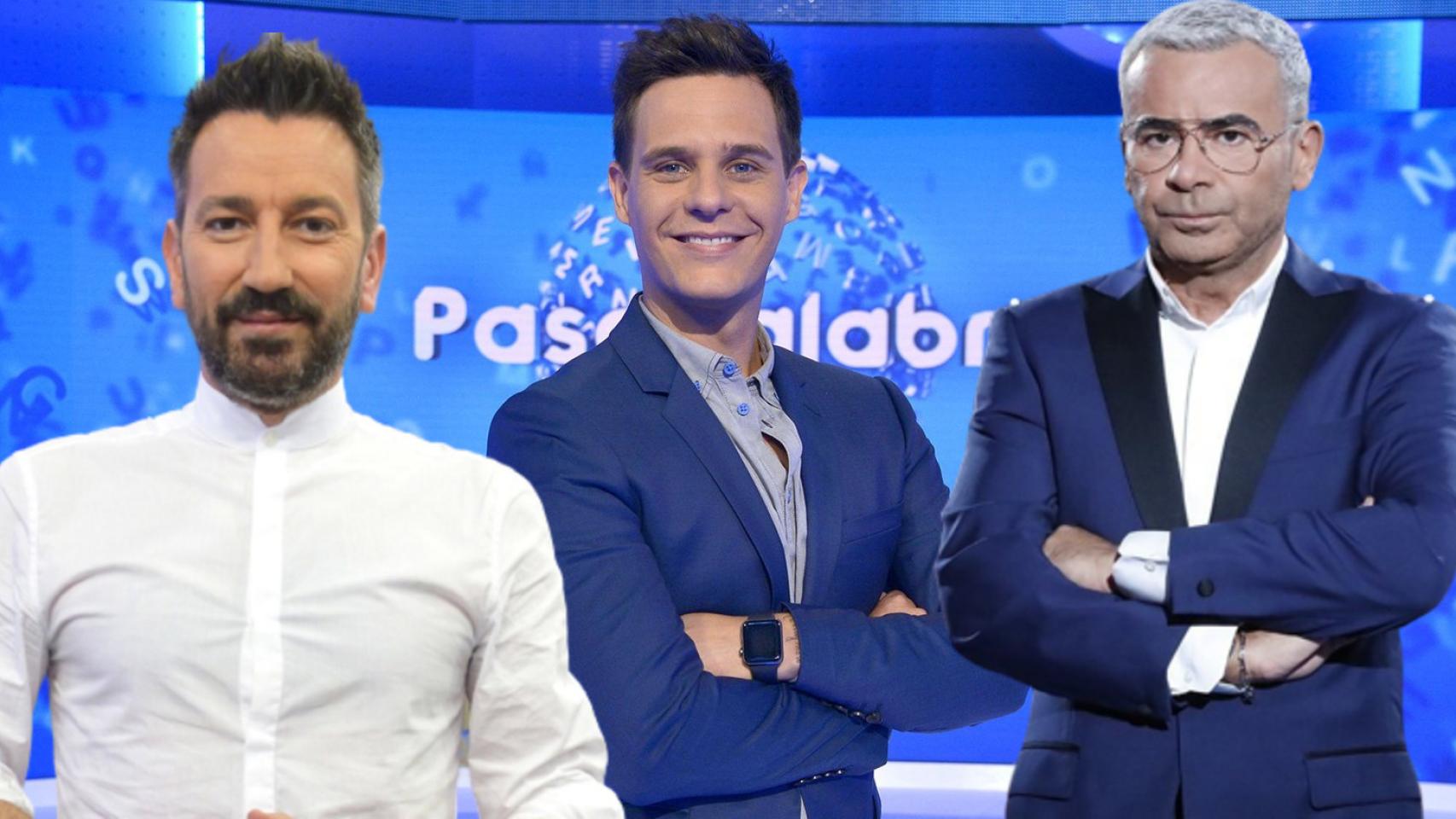 David Valldeperas, Christián Gálvez y Jorge Javier Vázquez.