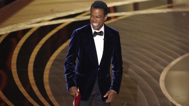Chris Rock en los Premios Oscar 2022.
