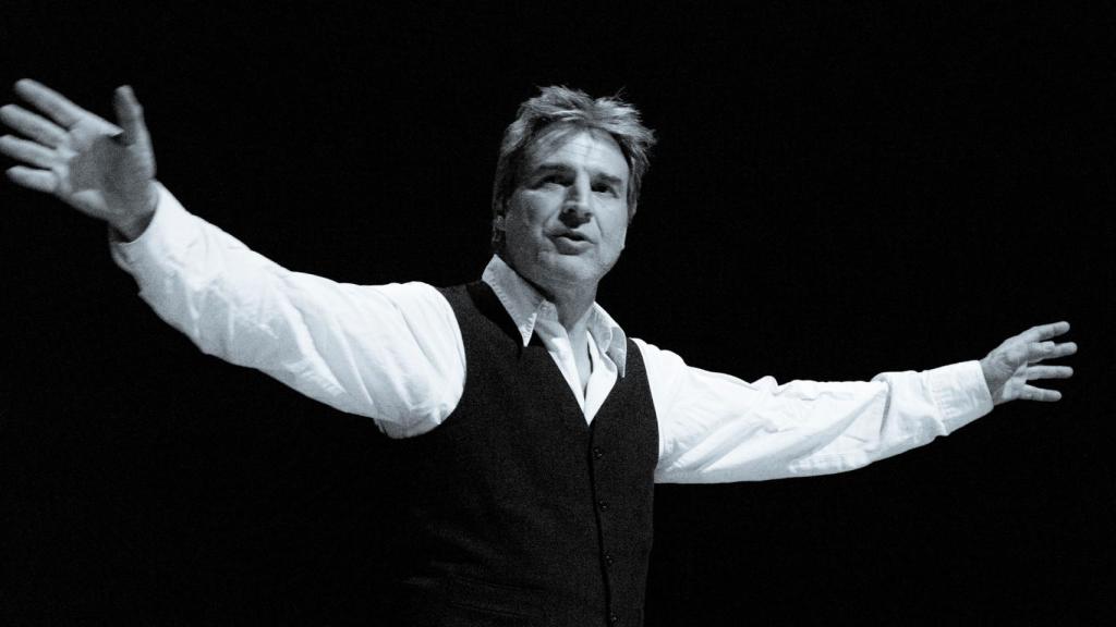 Alberto San Juan en un momento del espectáculo 'Lorca en Nueva York'. Foto: Miguel Pla