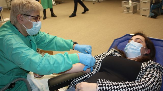 Donación de sangre