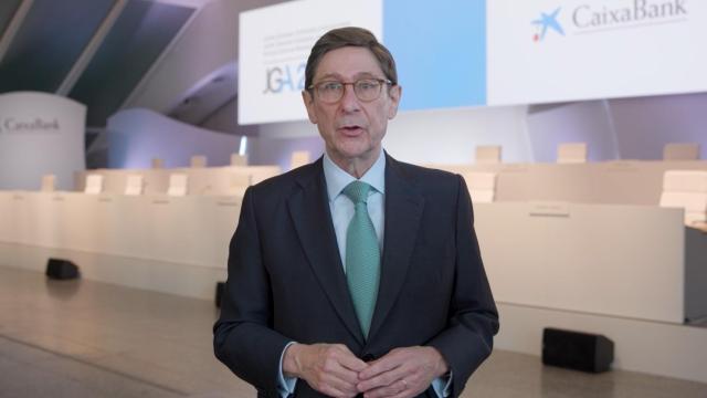 Goirigolzarri durante la presentación en la junta general ordinaria de accionistas de 2022.