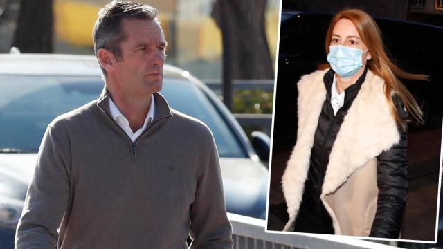 Iñaki Urdangarin y Ainhoa Armentia en un montaje de EL ESPAÑOL.