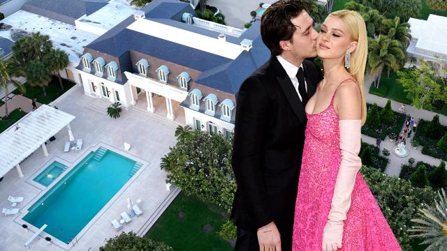 Brooklyn Beckham y Nicola Peltz se han casado en la mansión de la familia de ella en Miami | Fotomontaje EL ESPAÑOL