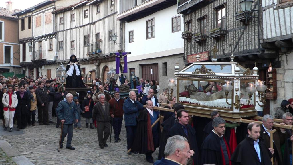 Procesión del Santo Entierro en La Alberca