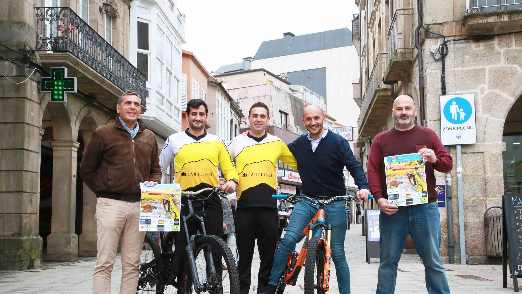 Presentación de la ‘Enduro Faro de Budiño’.