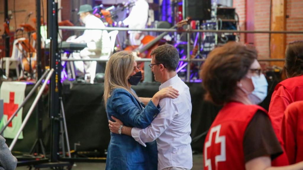 Milagros Tolón en el concierto de 'Candela & Son'.