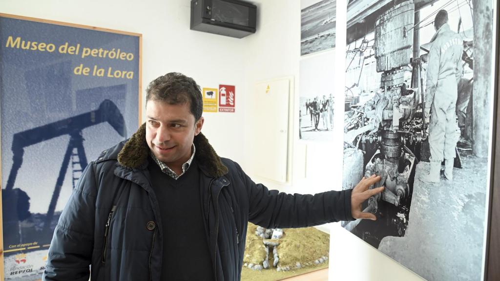 El alcalde de Sargentes de la Lora, Carlos Gallo