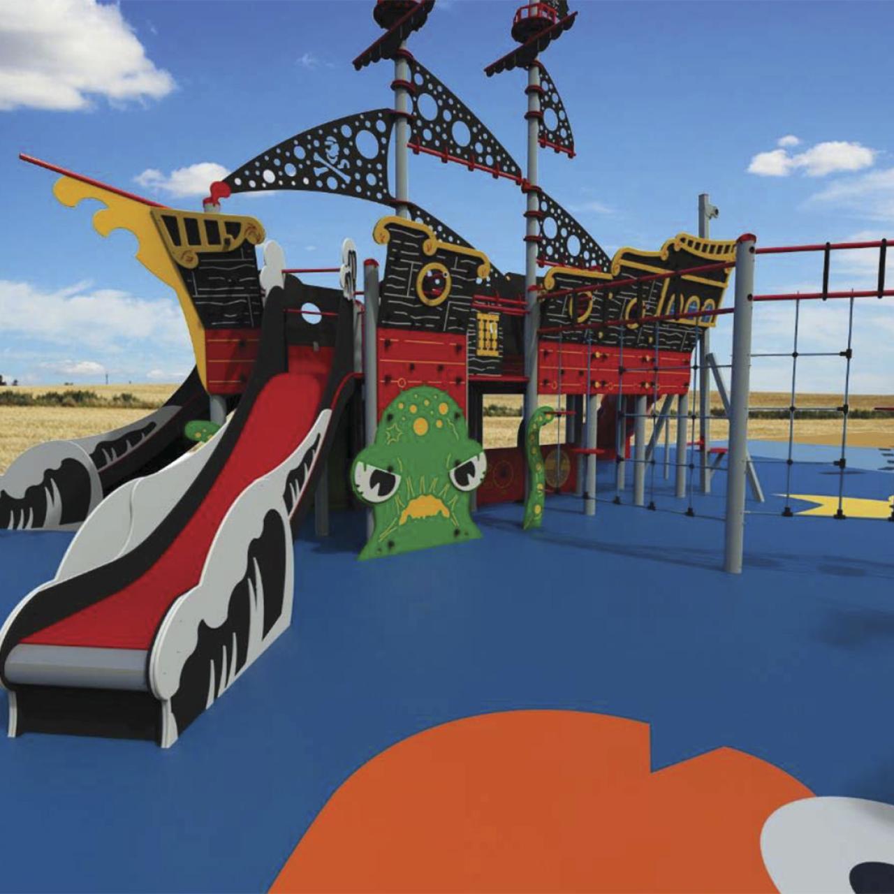 Proyecto del parque infantil de Carbajosa