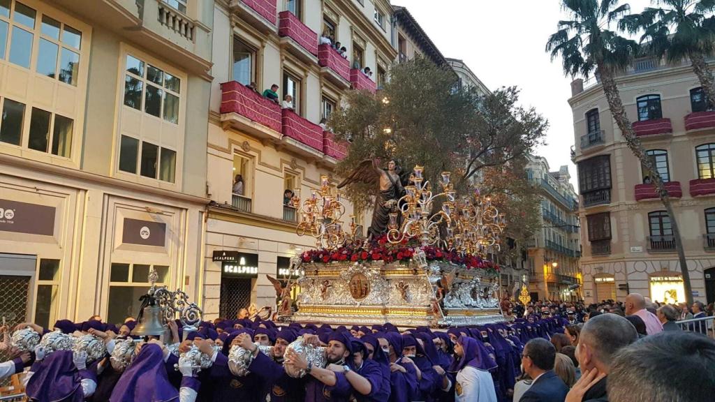 El Huerto en la tribuna oficial.