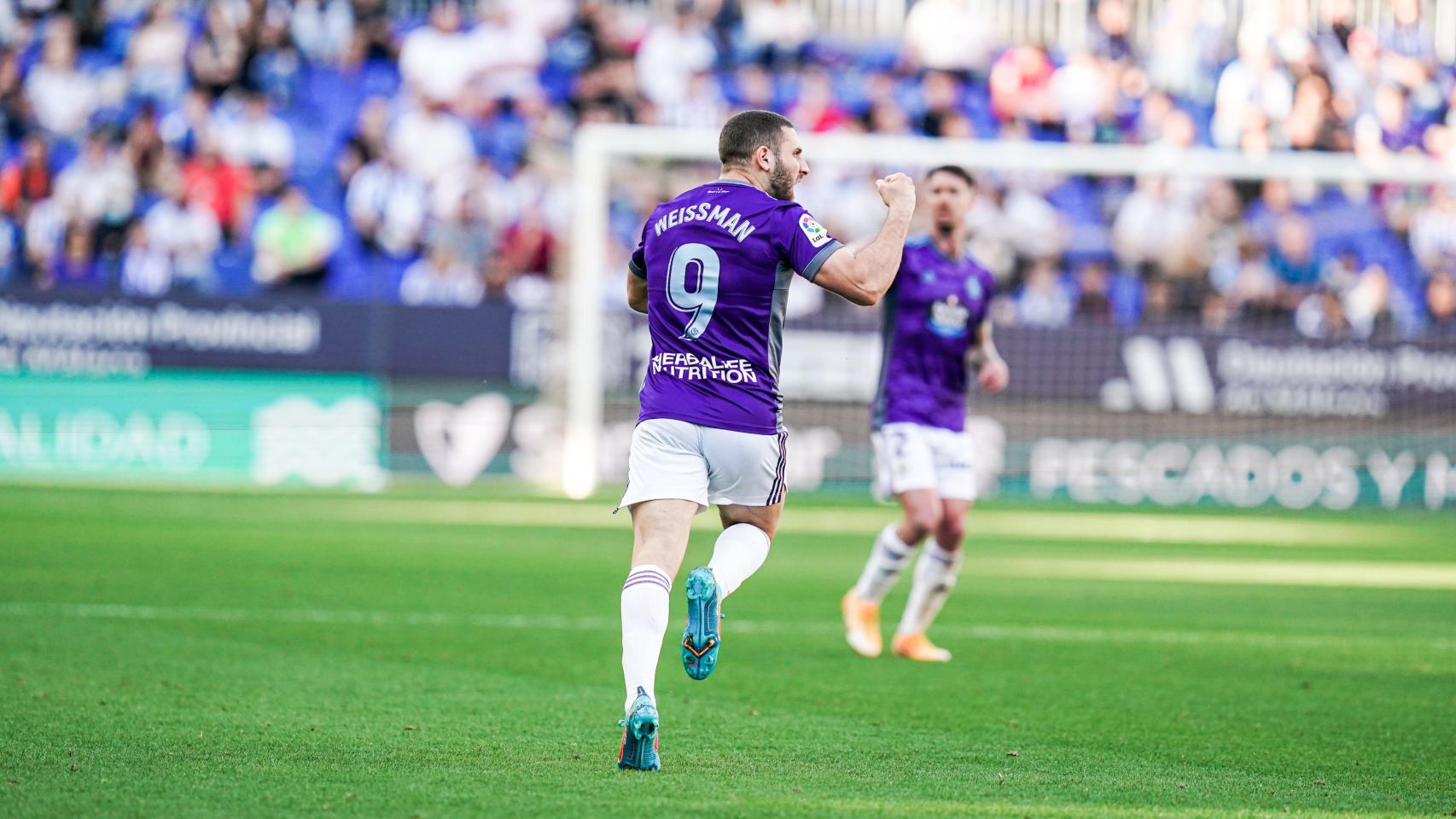 Weissman celebra uno de los dos tantos