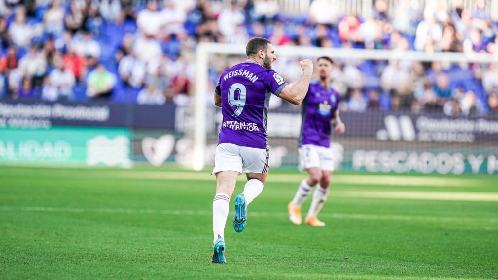 Weissman celebra uno de los dos tantos