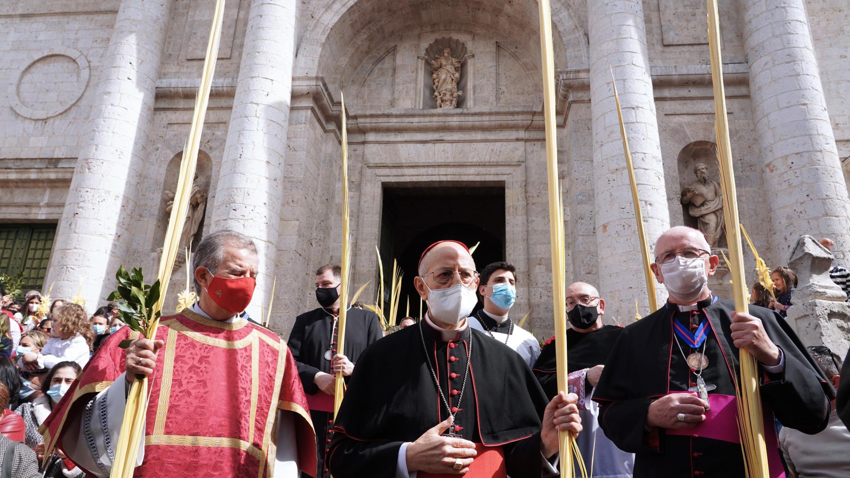 Procesión de Las Palmas del Domingo de Ramos en Valladolid