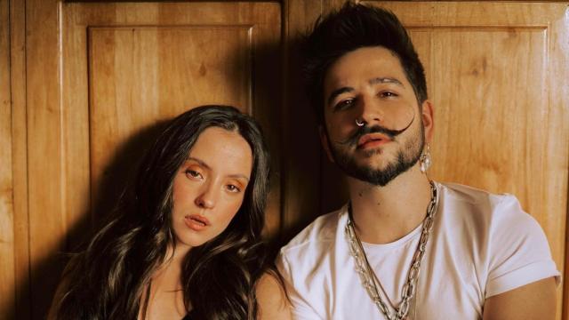 Evaluna Montaner y Camilo, en una imagen de sus redes sociales.