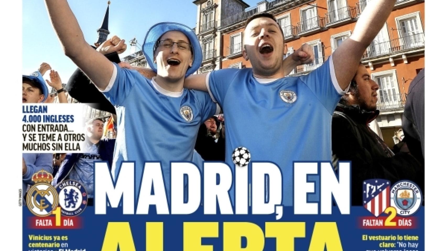 La portada del diario MARCA (11/04/2022)