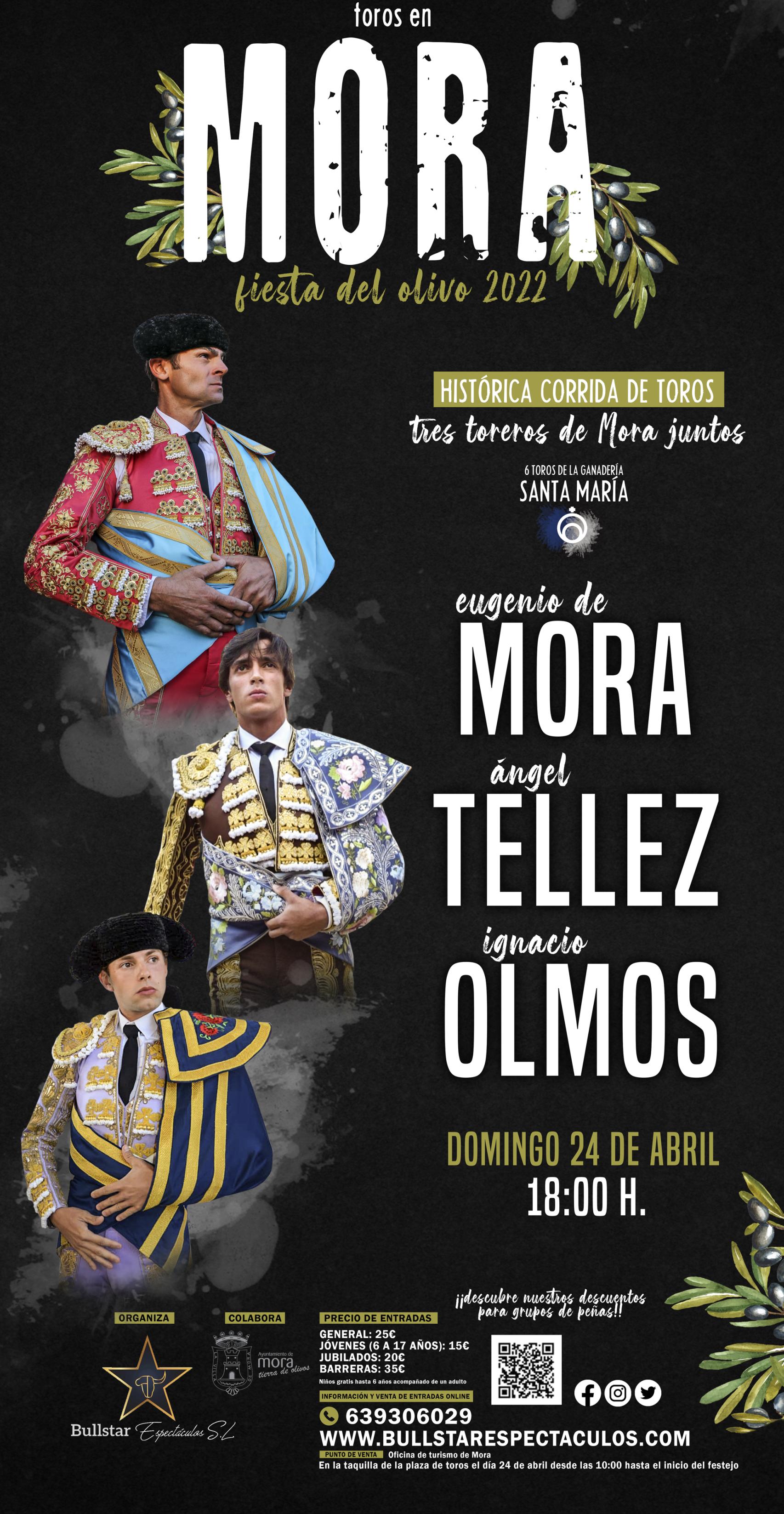 Corrida de toros de Mora 2022.