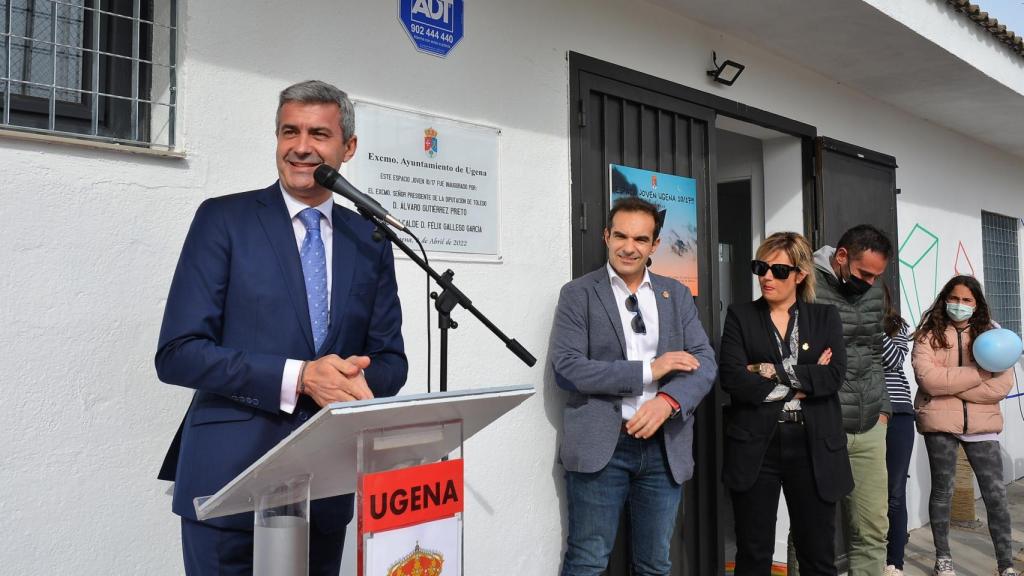 Inauguración del ‘Espacio joven Ugena 10/17’. Foto: Diputación de Toledo.