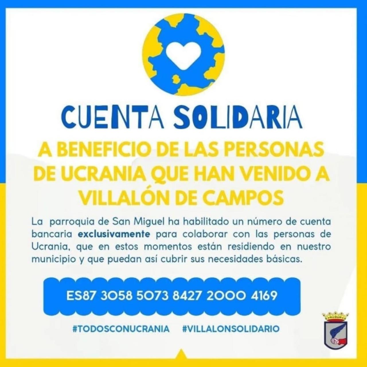 Valladolid Villalon de campos refugiados