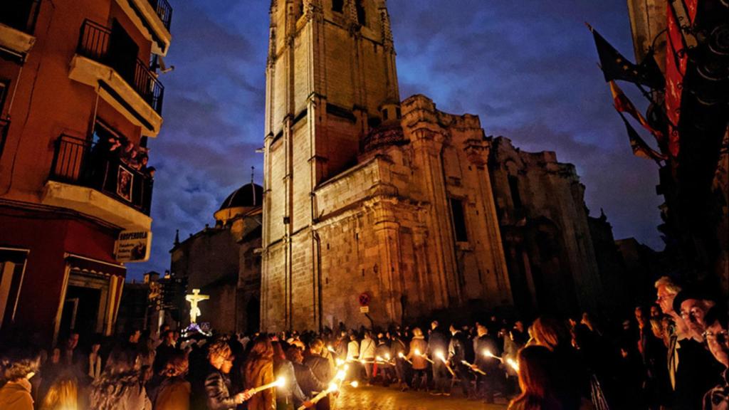 Procesión de Semana Santa en Orihuela.