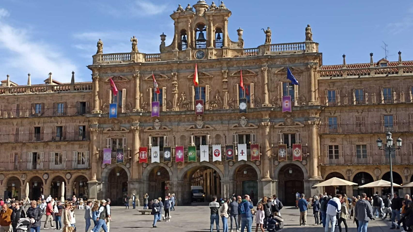 La Plaza Mayor de Salamanca