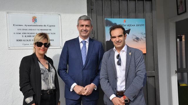 Inauguración del ‘Espacio joven Ugena 10/17’. Foto: Diputación de Toledo.