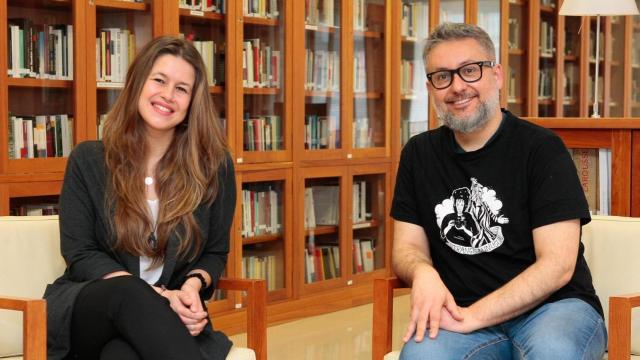 Andrea Maceiras y Antonio Fraga.