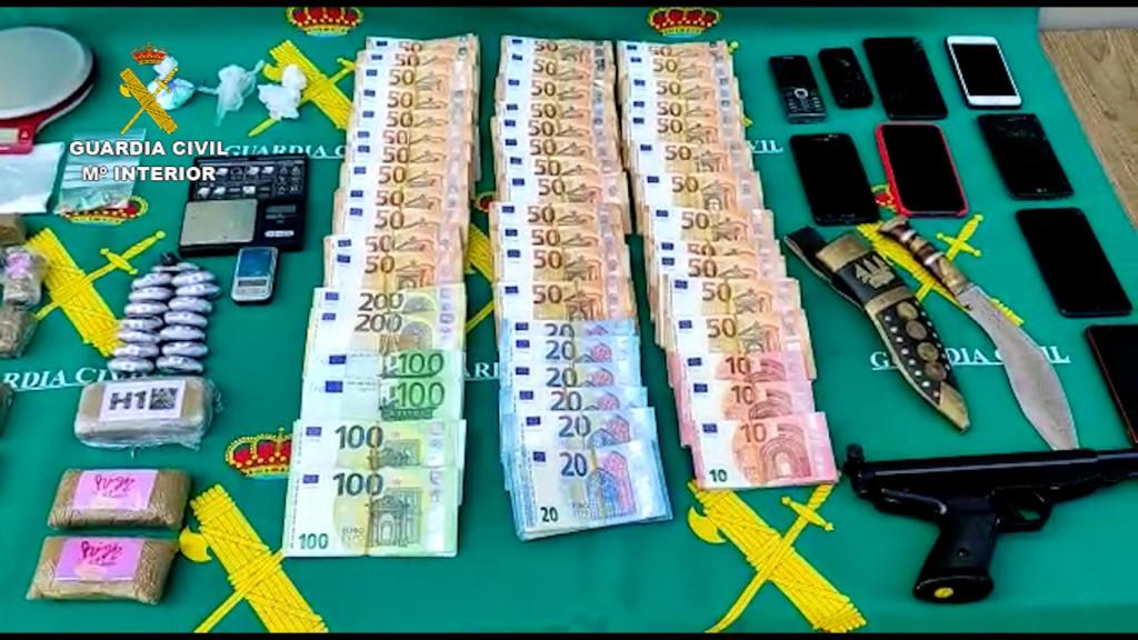 Imagen facilitada por la Guardia Civil