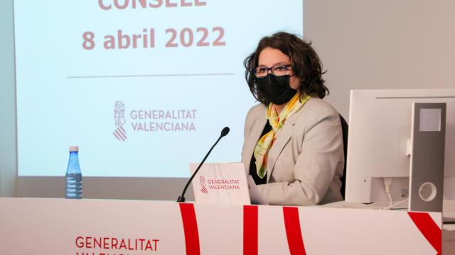La vicepresidenta valenciana y líder de Compromís, Mónica Oltra.