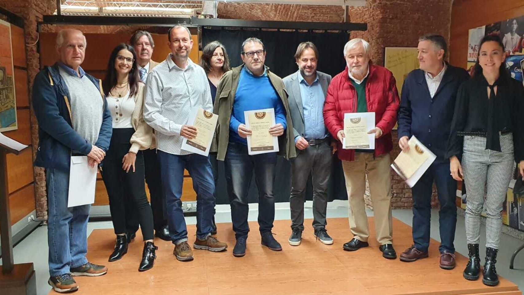 Inauguración de la exposición en el Museo de Comercio de Salamanca