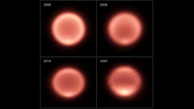 Cambios en la superficie de Neptuno. ESO.